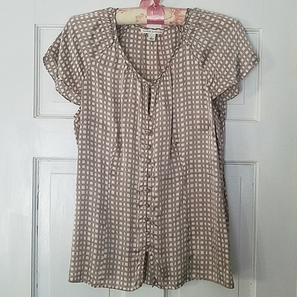 Banana Republic silk top